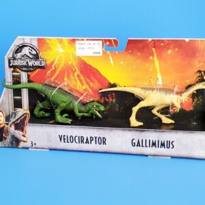 Jurassic World Mattel VELOCIRAPTOR & GALLIMIMUS