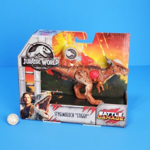 Jurassic World Mattel STYGIMOLOCH "STIGGY" Battle damage