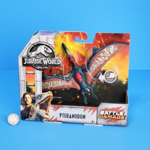 Jurassic World Mattel PTERANODON Battle damage