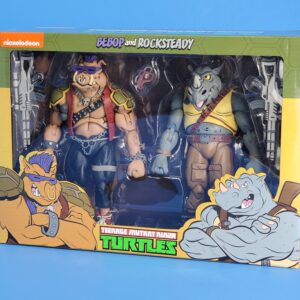 TMNT NECA Rocksteady & Bebop 2 Pack