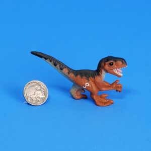 jurassic park kenner robert muldoon's baby velociraptor hatchling only