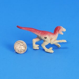 jurassic park kenner peter ludlow's baby velociraptor hatchling only