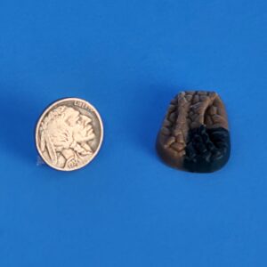 jurassic park kenner dino damage pachycephalosaurus piece only