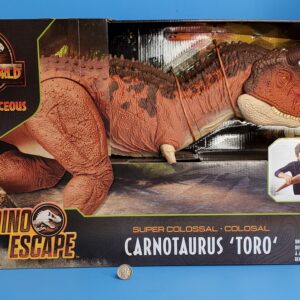 jurassic world mattel super colossal carnotaurus 'toro'