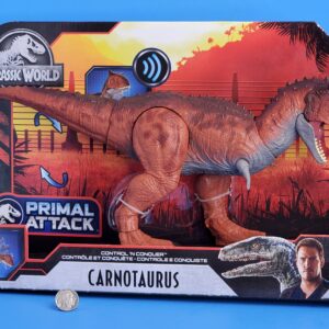 jurassic world mattel carnotaurus