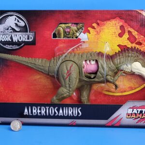 jurassic world mattel albertosaurus