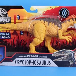 jurassic world mattel cryolophosaurus
