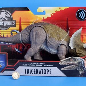 jurassic world mattel triceratops