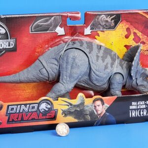 jurassic world mattel triceratops