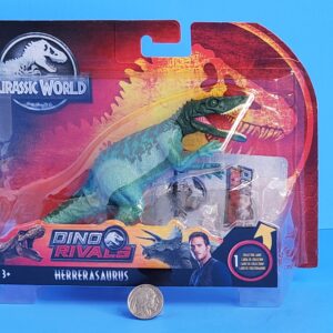 jurassic world mattel herrerasaurus