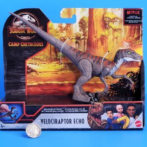 jurassic world mattel velociraptor echo