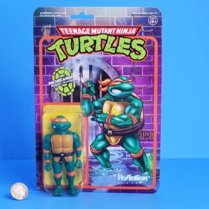 Tmnt Michelangelo Super 7 Reaction Figure