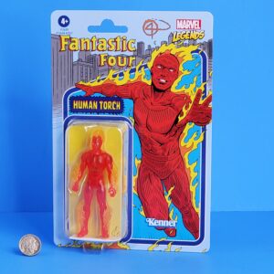 Human Torch Fantastic Four Marvel Legends Retro