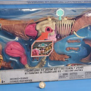 jurassic world mattel tyrannosaurus rex anatomy kit