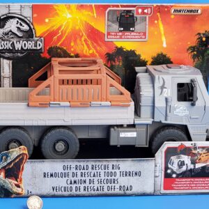 jurassic world mattel off-road rescue rig