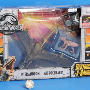 jurassic world mattel destruct -a-saurus pteranodon