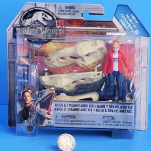 jurassic world mattel masie & tyrannosaurus rex