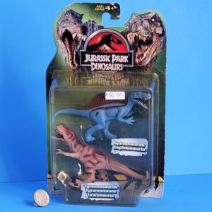 jurassic park hasbro spinosaurus and tyrannosaurus