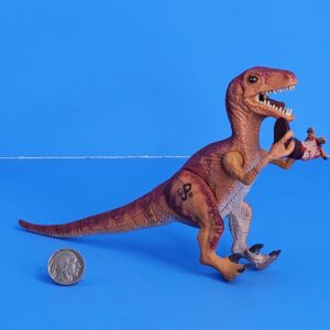 A OB TOYS CUSTOM Kenner Jurassic park velociraptor custom human leg