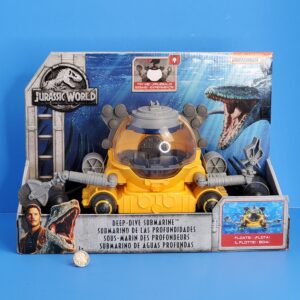 Jurassic world mattel deep dive submarine