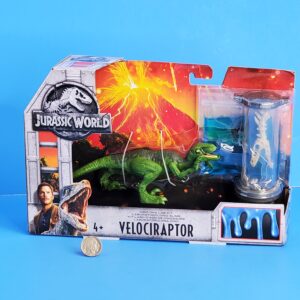 Jurassic world mattel velociraptor rare dino-slime