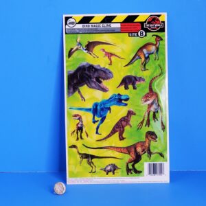Jurassic park the lost world dino magic cling peel and stick