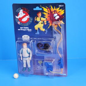 kenner ghostbusters ray stantz and wrapper ghost