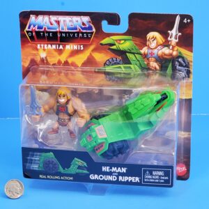 masters of the universe eternia minis he-man and ground ripper