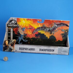 mattel jurassic world dilophosaurus and dimorphodon kohl's exclusive