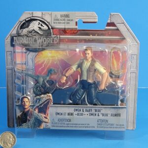 Jurassic World Mattel Owen and Baby Blue