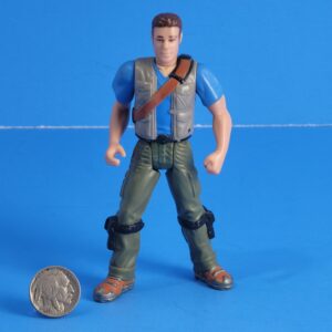 Jurassic Park Lost World Nick Van Owen Figure (Rare)