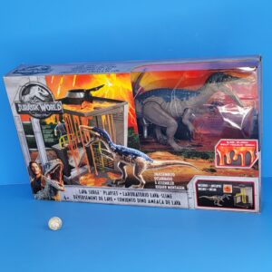 Mattel Jurassic World Lava Surge Playset