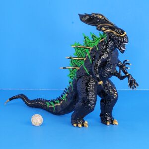 A OB Toys 3d printed Queen Alien Godzilla custom glow in the dark