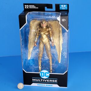 DC MULTIVERSE WONDER WOMAN 1984 GOLDEN ARMOR