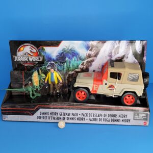 MATTEL JURASSIC WORLD LEGACY COLLECTION DENNIS NEDRY GETAWAY PACK