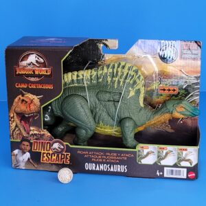 MATTEL JURASSIC WORLD DINO ESCAPE CAMP CRETACEOUS OURANOSAURUS