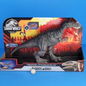 MATTEL JURASSIC WORLD PRIMAL ATTACK TARBOSAURUS