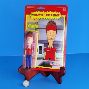 MTV Beavis and Butthead Burger World Super 7 Reaction Figure