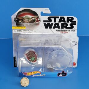 STAR WARS HOT WHEELS STARSHIPS MANDALORIAN THE CHILD "THE FORCE"