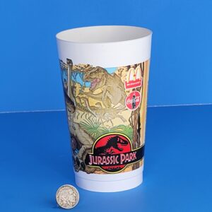 Amblin Entertainment 1992 Jurassic Park McDonalds Cup