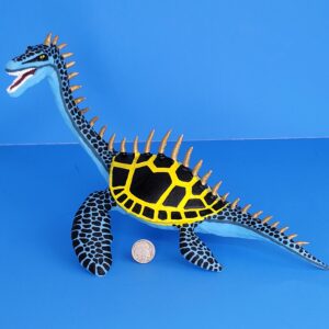 A OB TOYS 3D PRINTED SEA TURTLE DINO PAINTED CUSTOM GLOW IN THE DARK