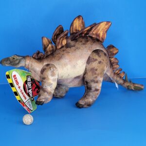 JURASSIC PARK Vintage 1997 The Lost World Stegosaurus JP24 15" Plush Q