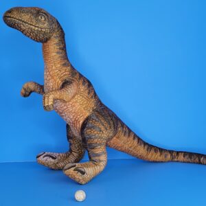 Jurassic Park Dakin 32” Plush Stuffed Velociraptor Raptor Vtg 1992