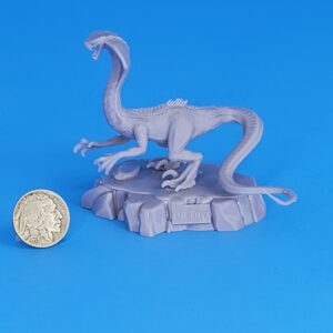 A OB TOYS 3D PRINTED MINI RESIN COBRA RAPTOR UNPAINTED CUSTOM