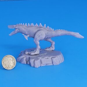 A OB TOYS 3D PRINTED MINI RESIN MOSASAURUS REX UNPAINTED CUSTOM