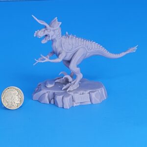 A OB Toys 3d printed MINI RESIN chaos effect ultimasaurus unpainted CUSTOM